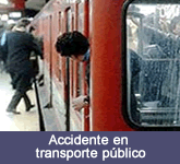 Accidente en Transporte Público